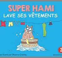 Super Hami lave ses vêtements