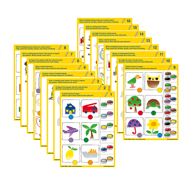 Logico Primo Frame and Color and Shape Puzzles - Image 3