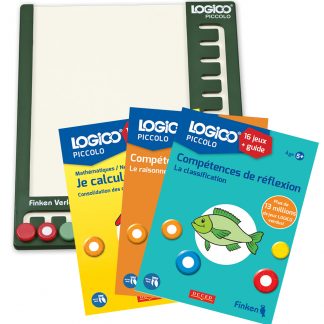 Ensemble C – 3 livres Piccolo (48 jeux + 3 guides ) + 1 tablette Piccolo