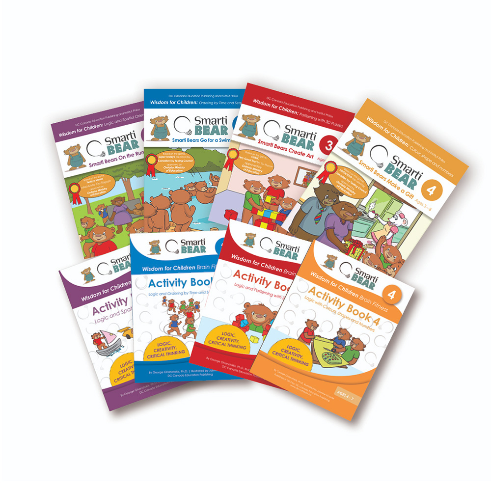 Smarti Bear (4 story books + 4 activity books)