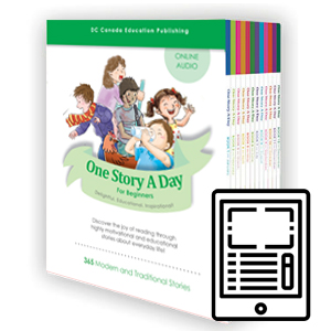 Série Une histoire par jour pour débutants | One Story A Day For Beginners Series - Books + reading program subscription / Livres + adhésion en ligne