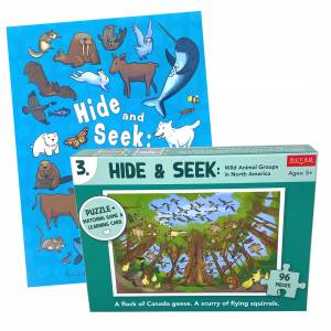 Hide and Seek + Squirrel Puzzle
