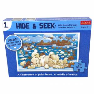 Hide and Seek Puzzle - Polar Bear