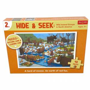 Hide and Seek Puzzle - Moose
