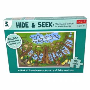 Hide and Seek Puzzle - Squirrel