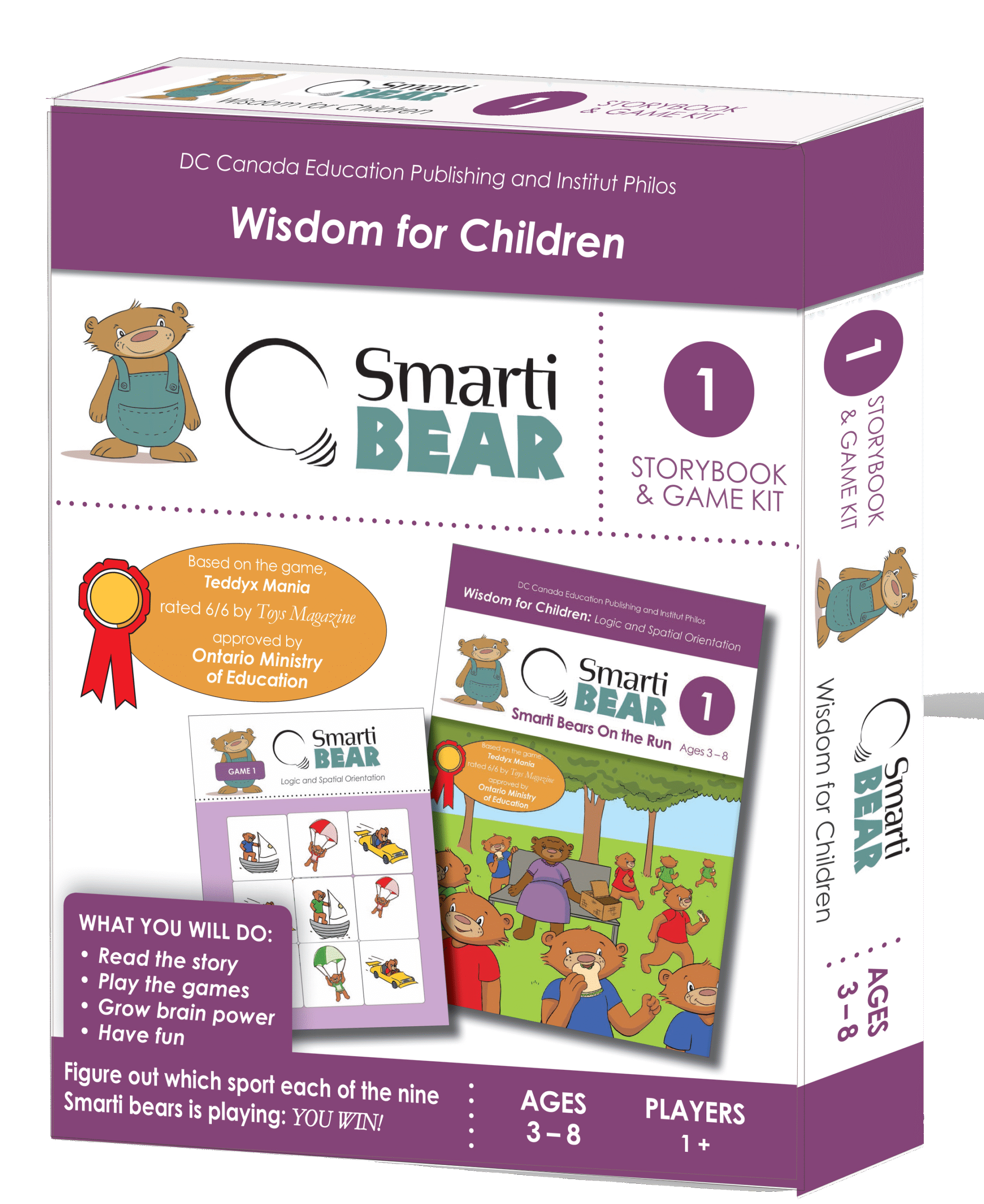 Smarti Bears on the Run Storybook & Game Kit
