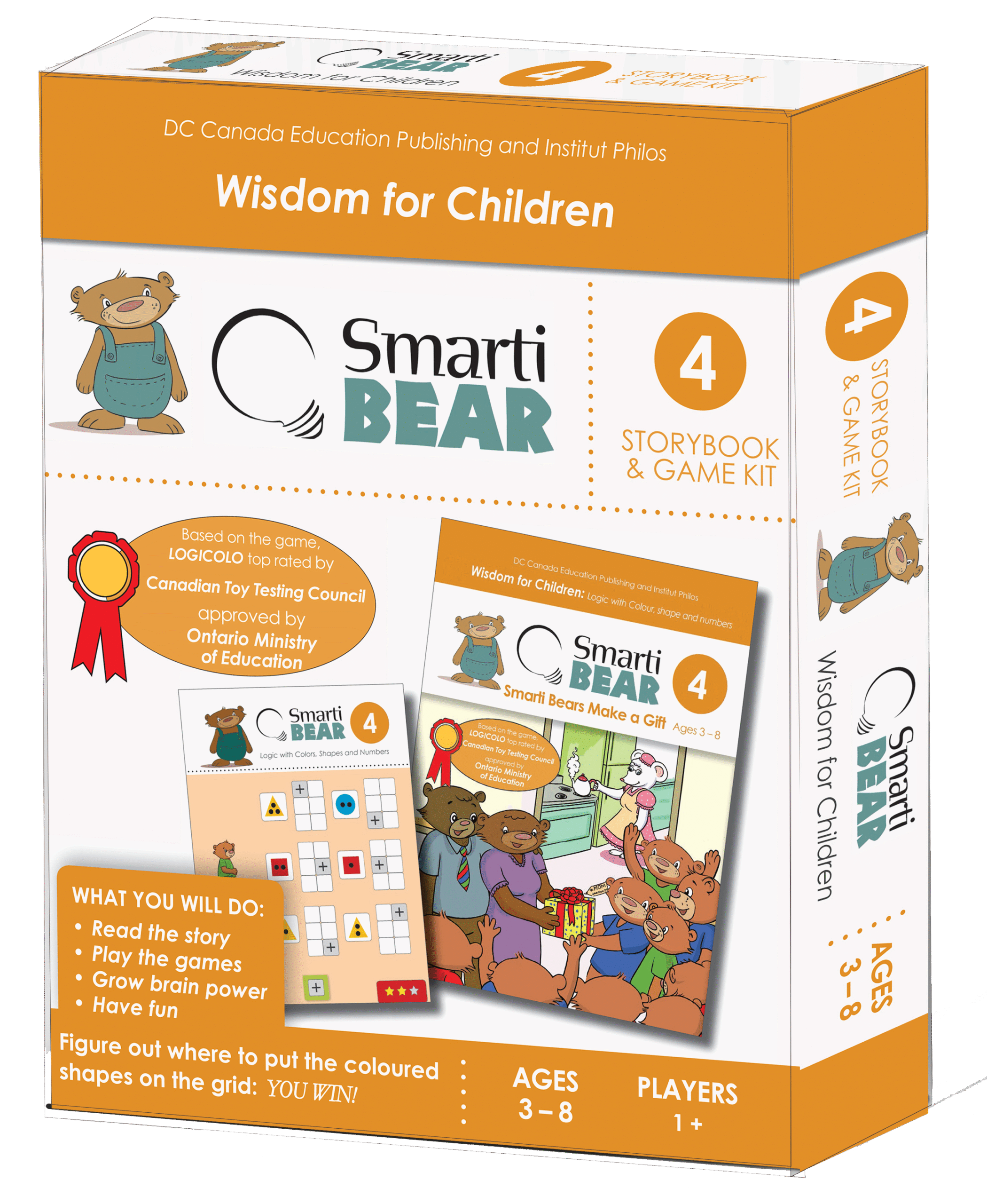Smarti Bears Make a Gift Storybook & Game Kit
