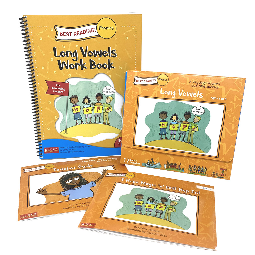 Long Vowels Book Set + Workbook
