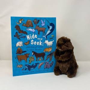 Hide & Seek Book + Beaver Plush