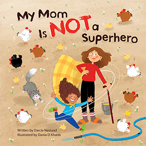 My Mom Is NOT a Superhero Gift Pack (T-shirt+book) - Image 2